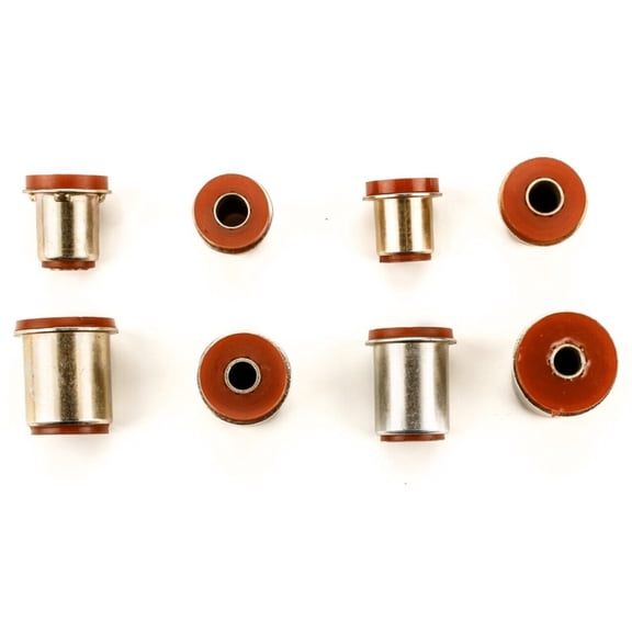 DAMAIJOY Control Arm Suspension Bushing Kit Upper Lower Front Side Polyurethane Red Greasable for Chevy for Camaro 1974-1979 RPCABSF11CC