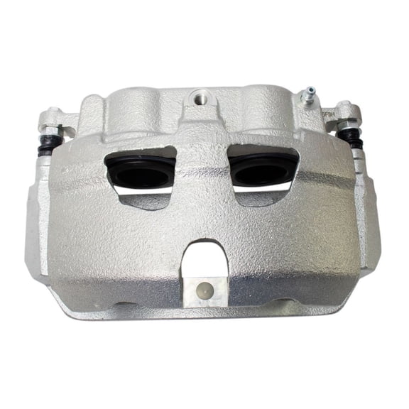 DAMAIJOY Disc Brake Caliper Assembly Front Right Passenger Side Cast Iron with Mounting Bracket Hardware 2-Piston Quantity for Ford for E150 for E250 for E350 SuperDuty for E450 SuperDuty