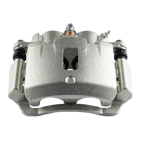 DAMAIJOY Disc Brake Caliper Assembly Rear Left Driver Side Cast Iron with Mounting Bracket Hardware 2-Piston Quantity for Chevy for Express 2500/3500 03-17,for GMC for Savana 2500/3500 03-17