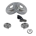 thumbnail image 1 of DAMAIJOY Disc Brake Rotor and Pad Set Kit Front Left Driver Right Passenger Side Ceramic Wheel Bearing for Saturn for SC1 for SC2 for SL for SL1 for SL2 for SW1 for SW2 530-01932 BKA52080, 1 of 8