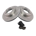 thumbnail image 1 of DAMAIJOY Disc Brake Rotor and Pad Set Kit Front Left Driver Right Passenger Side Posi Ceramic Smooth for Toyota for Sequoia 4.7L 03-07 for Tundra 3.4L 00-04 & 4.7L 00-06 & 4.0L 05-06, 1 of 6