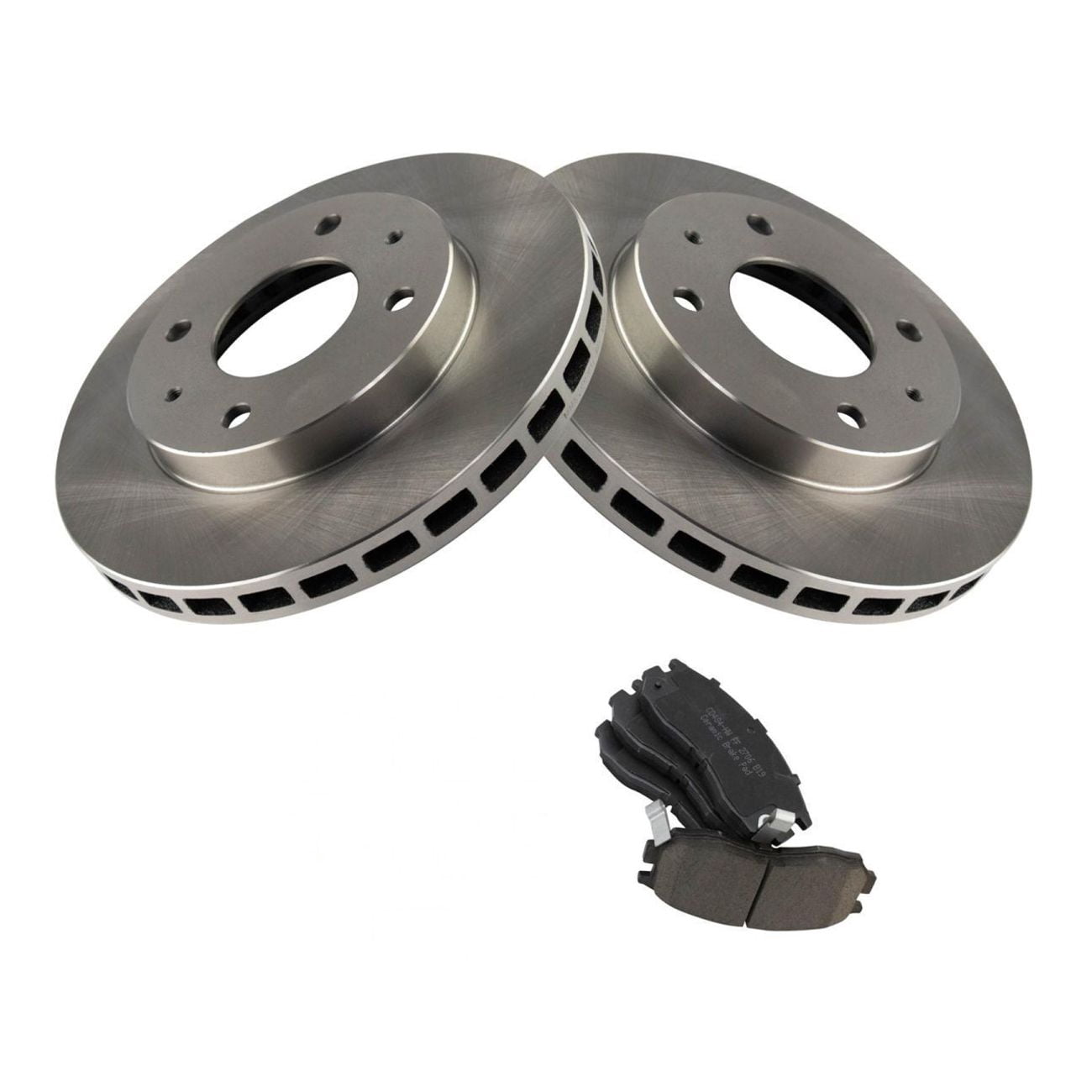 DAMAIJOY Disc Brake Rotor and Pad Set Kit Front Rear Left Driver Right ...