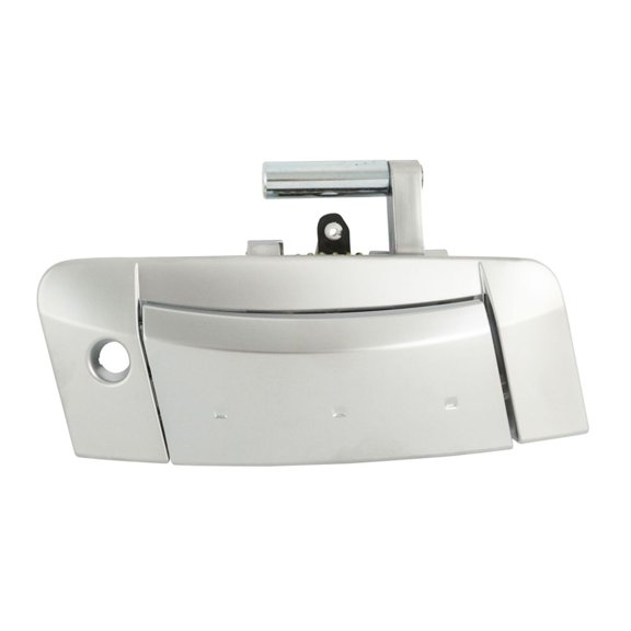 DAMAIJOY Door Handle Silver Outer Outside Exterior Driver Side Left for Nissan for 350Z 2003-2005 & Track 2003-2006 & Base/Enthusiast 2003-2007 Plastic DHA49145 80607CD40B