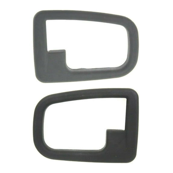 DAMAIJOY Door Handle Trim Set for BMW for M3 for Z3 for 318i for 318is for 318ti for 320i for 325i for 325is for 328i for 328is Front or Rear Int Textured Black 2pcs 14517418 51211926305