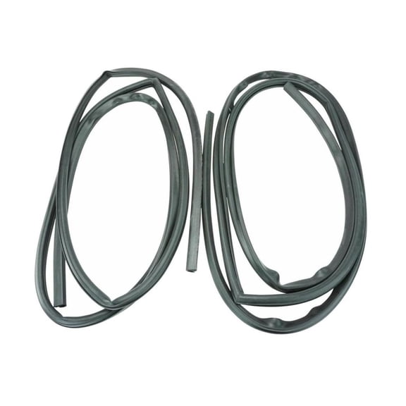 DAMAIJOY Door Weatherstrip Pair Set of 2 for C15/C1500 Pickup & Suburban for C25/C2500 Pickup & Suburban for K15/K1500 Pickup & Suburban for K25/K2500 Pickup & Suburban Trucks