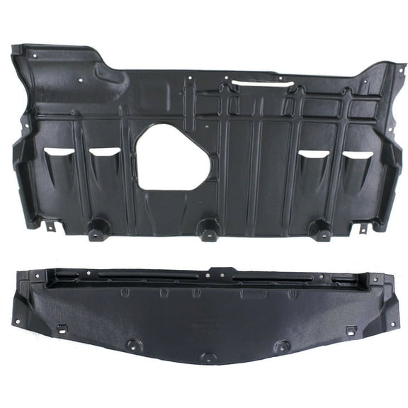 DAMAIJOY Engine Splash Shields Set of 2 Front & Rear for Mazda 3 GS 2010-2012 & GT//Mazdaspeed/S/i 2010-2013 Pair MA1228112 BBM456110C