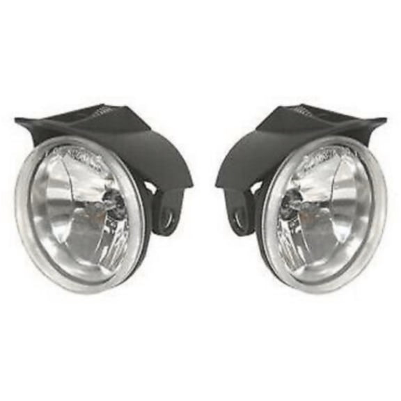 DAMAIJOY Fog Driving Lights Lamps Pair Set of 2 Kit Left & Right for Chrysler for Pacifica 2004 for Sebring 2001-2006,for Dodge for Stratus 2001-2006 with Bulb(S)-Assembly Round-Shape