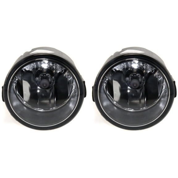 DAMAIJOY Fog Light Left Right Side Clear Lens W/ Bulb for Rogue 2011-2013,for Rogue Select 2014-2015,for Murano 2009-2014,for Versa 2007-2012 NI2590103 16543091