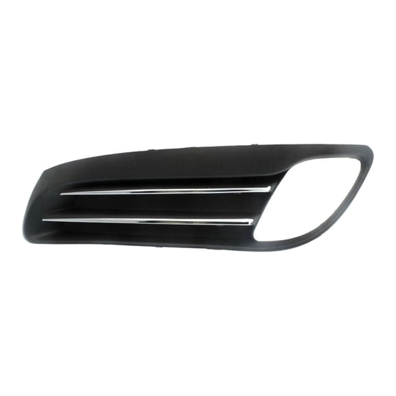 DAMAIJOY Fog Light Trim Driving Lamp Driver Left Side Left Hand (Black) for Hyundai for Genesis Coupe 3.8 2010 2012 & 2.0T/2.0T GT/2.0T R-/3.8 GT/3.8 Track 2010-2012 & 3.8 R- 2011-2012