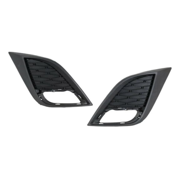 DAMAIJOY Fog Light Trim Set for Mazda 3 GT/S 2010-2011 Left & Right Primed Plastic 2pc MA1039106 BBN250C21C