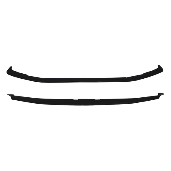 DAMAIJOY for Ford for F250 SuperDuty 2008-2010 for F350 SuperDuty 2008-2010 for F450 SuperDuty 2008-2010 2WD Front Bumper Molding Txt Blk Pad + Spoiler Txt Gray