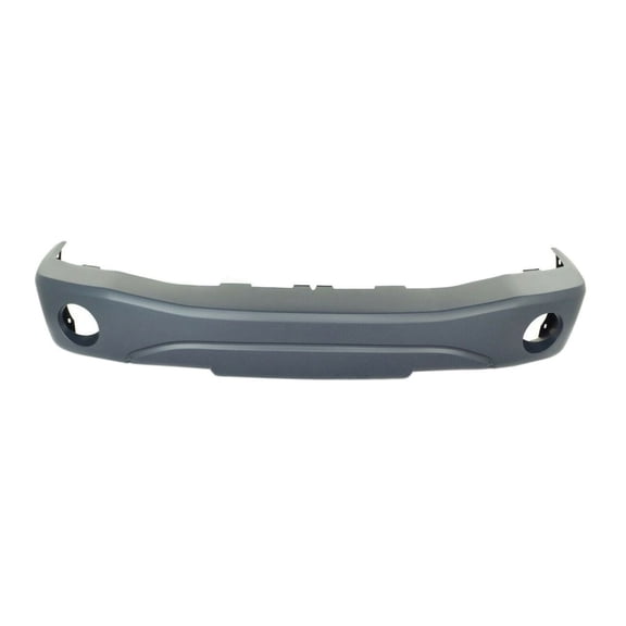 DAMAIJOY Front Bumper Cover for Dodge for Durango 2004-2005 & Limited/SLT 2004-2006 & SXT 2005-2006 W/ Fog Holes (Plastic) Black / Primed Not Painted CH1000418 5HP18TZZAB