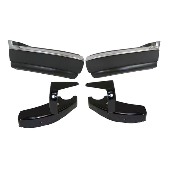 DAMAIJOY Front Bumper End Impact Bracket for Chevy for S10 Base/LS/SS/ZR2 1994-1997 pickup Ls Model