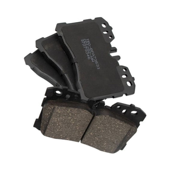 DAMAIJOY Front Ceramic Brake Pad Set for Lexus for LS460 4.6L 2007-2017 for LS500h 3.5L 2018-2019 for LS600h 5.0L 2008-2016 BFA73531 044650W110