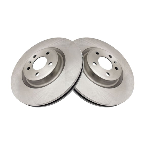 DAMAIJOY Front Disc Brake Rotor Driver or Passenger Side Left Right Vented 13.58 in. 2pcs 5 Lug for Audi for A6 Quattro 14-15 for A7 Quattro 13-15 for Q5 13-16 for S4 12-16 for S5 12-17