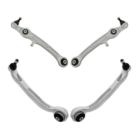 DAMAIJOY Front Lower Control Arm Ball Joint Forward Rearward Kit Set 4pc for Audi for A6 2005-2011 for A6 Quattro 2005-2011 for S6 2007-2011