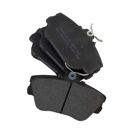 DAMAIJOY Front Metallic Brake Pad Semi-Metallic for Ford for Taurus 3.4L 96-99 & 3.0L 96-99 01-07 for Thunderbird 3.8L/4.6L 96-97,for Lincoln for Continental 4.6L 95-02 for Mark VIII 4.6L 93-98