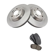 DAMAIJOY Front Posi Ceramic Disc Brake Pads & Rotors Kit 5 Lug 12.00 in. for Hyundai for Sonata 1.6L/2.4L 2015-2018 & 2.0L 2016-2017,for Kia for Optima 1.6L/2.4L 2016-2018 & 2.0L 2017-2018