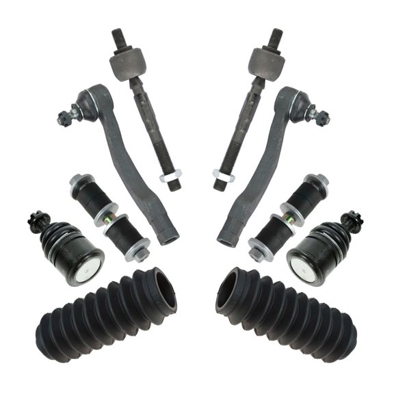 DAMAIJOY Front Steering & Suspension Kit 10 Piece for Honda for CRX 1.5L/1.6L 1988-1991 for Civic 1.5L/1.6L 1988-1991