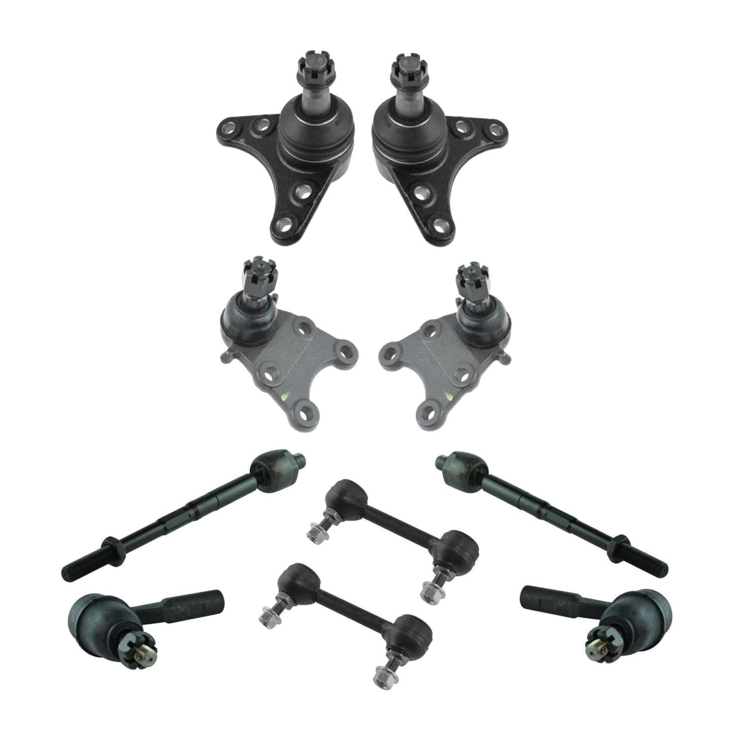 DAMAIJOY Front Upper Lower Ball Joints Inner & Outer Tie Rods Sway Links Kit 10 Piece for Chevy for Colorado 2006-2007,for GMC for Canyon 2006-2007,for Isuzu for i- 290 2007-2008 2917574830