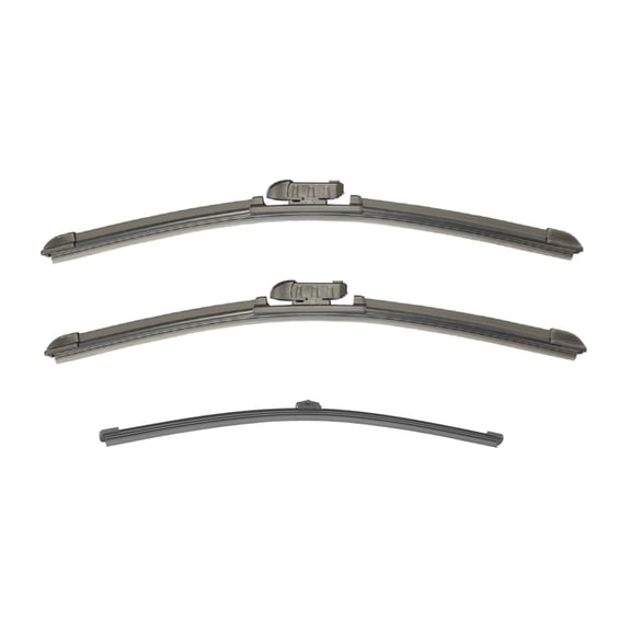 DAMAIJOY Front and Rear Windshield Wiper Blade for Audi for Q3 2019-2023 for RS Q3 2021-2023 Set 24" 21" 13"