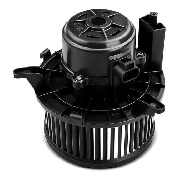 DAMAIJOY HVAC Blower Motor Fan Assembly Front Plastic&Metal W/ Wheel 2-Number of Terminals Bolt-on Vented 12V for GMC,for Chevy,for Cadillac,for Buick