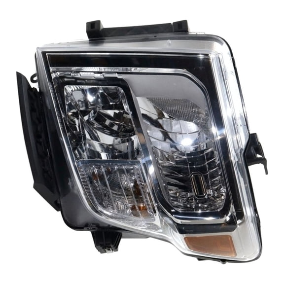 DAMAIJOY Headlight Left Driver Side Clear Lens Driving Head Light Headlamp Hand for Nissan for Titan SV 17-18 20-21 & S 17-21 for Titan XD S 18-19 Composite-Type NI2502250 26060EZ21A