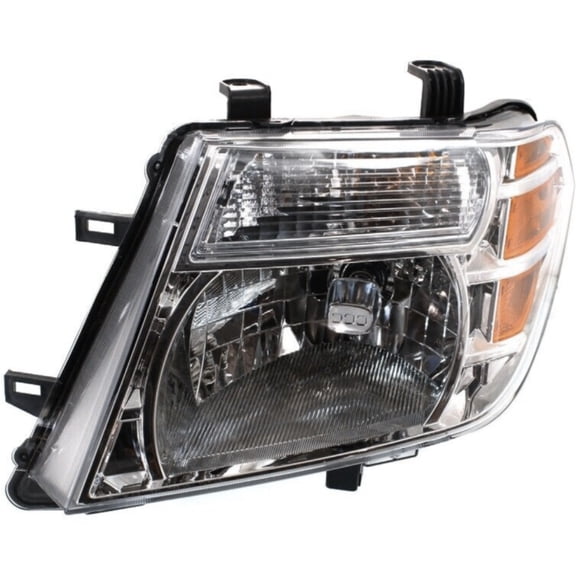 DAMAIJOY Headlight Left Side Clear Lens W/ Bulb Headlamp for Nissan for Pathfinder SE off-Road 08-09 & SE 08-10 & LE/S 08-12 & SV/Silver Edition 11-12 26060ZS00A NI2502171