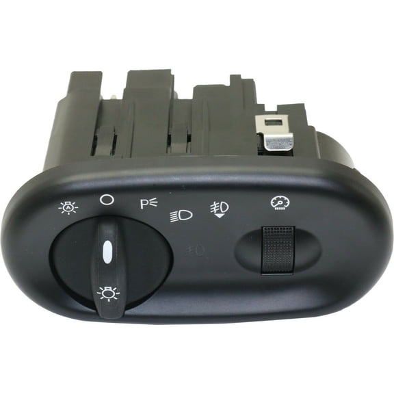 DAMAIJOY Headlight Switch for Ford for Excursion 2002-2004 for Taurus 2000 2002-2005 for F250 SuperDuty 2003-2004 for F350 SuperDuty 2003-2004 W/ Fog Lights Black SW5996 2F1Z11654CAB
