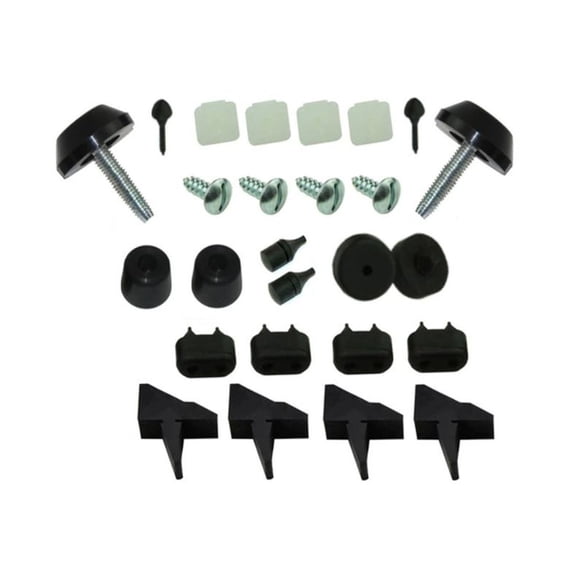 DAMAIJOY Hood Quarter Panel Doors Rubber Bumper Set for Pontiac for GTO 1968-1972 for LeMans 1968-1972 for Tempest 1968-1970