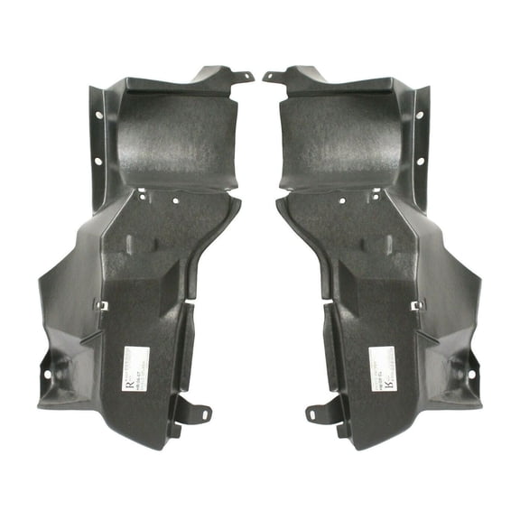 DAMAIJOY Left & Right Side Engine Splash Shield for Chevy for HHR LS/LT 2006-2011 & LT Panel 2007-2010 & LS Panel 2007-2011 & SS 2008-2010 Set of 2 22714698 GM1250132