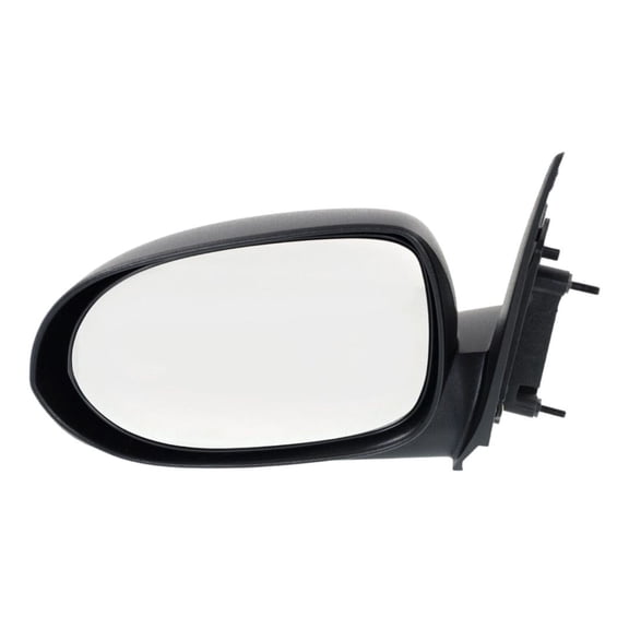 DAMAIJOY Mirror for Dodge for Caliber R/T 07-10 & SE/SXT 07-12 & SRT-4 08-09 & Express/Heat/Mainstreet/Rush/Uptown 10-11 Front Driver Side Textured Black Left Without Auto-Dimming Non-Folding