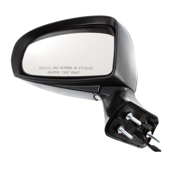 DAMAIJOY Mirror Driver Left Side Left Hand for Toyota for Venza Base 09-13 & AWD/LE/Limited/XLE 12-13 Without Auto-Dimming Paintable Manual Folding-Folding Type Power Glass-Glass Operation