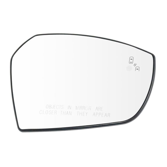 DAMAIJOY Mirror Glass Blind Spot Indicator Passenger Side Backing Plate for Ford for Escape 2017-2018 Front Right MGA08593 GJ5Z17K707C