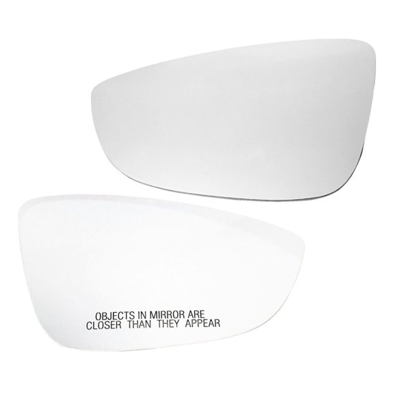 DAMAIJOY Mirror Glasses Set of 2 Driver & Passenger Side Heated for VW for Eos 2007-2016 for Passat 2012-2019 Left Right Pair