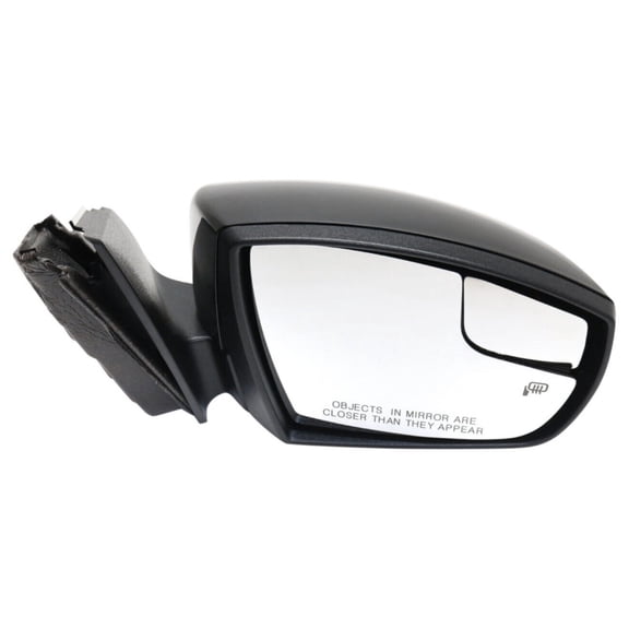DAMAIJOY Mirror Passenger Right Side Heated Right Hand for Ford for Focus Titanium 12-14 & 13-14 Without Auto-Dimming with Blind Spot Detection in Glass-Blind Spot Detection Paintable