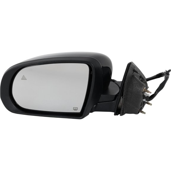 DAMAIJOY Mirrors Driver Left Side Heated Hand for Jeep for Compass /Limited/North/Sport/Trailhawk 17-21 & Upland 19 21 & High Altitude 19-20 & Altitude 19-21 Paintable JP87ELS