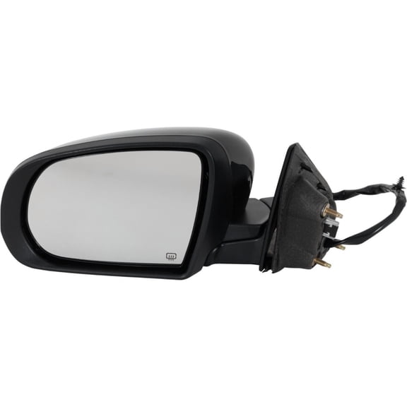 DAMAIJOY Mirrors Driver Left Side Heated Hand for Jeep for Compass /Limited/North/Sport/Trailhawk 17-21 & Upland 19 21 & High Altitude 19-20 & Altitude 19-21 Paintable