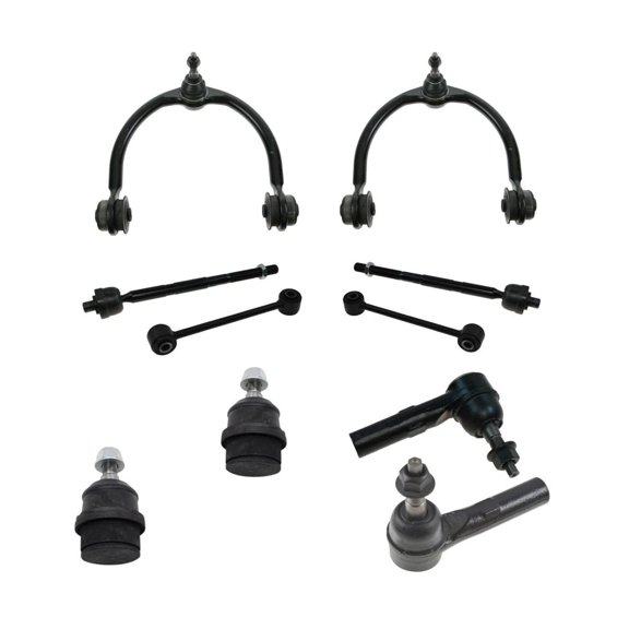 DAMAIJOY Piece Kit Front Control Arm Ball Joint Tie Rod Sway Bar Sealed for Jeep for Commander 2006-2010 for Grand Cherokee 2005-2010