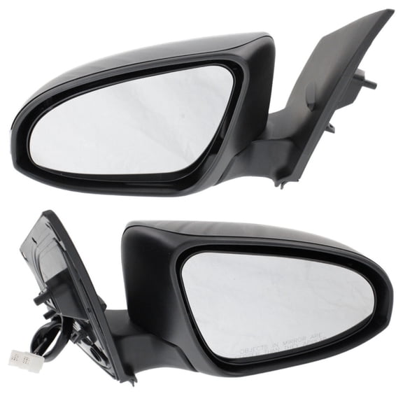 DAMAIJOY Power Heated Mirrors for Scion for iM 2016,for Toyota for Corolla iM 2017-2018 L Turn Signal Power Fold