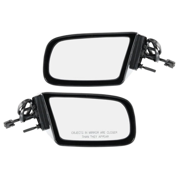 DAMAIJOY Power Mirror Set of 2 for Buick for Regal Custom/Gran Sport/Limited 89-96,for Pontiac for Grand Prix LE/STE 90-93 & SE 90-96 & GT 91-93 95-96 & GTP 92-93 95-96 Left and Right Paintable