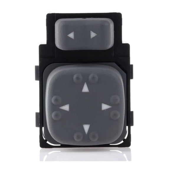 DAMAIJOY Power Mirror Switch for Chevy for Blazer 1998-2005 for S10 1998-2004,for GMC for Jimmy 1998-2001 for Sonoma 1998-2004,for Olds for Bravada 1998-1999 (Black) Front Left-Placement 4pc