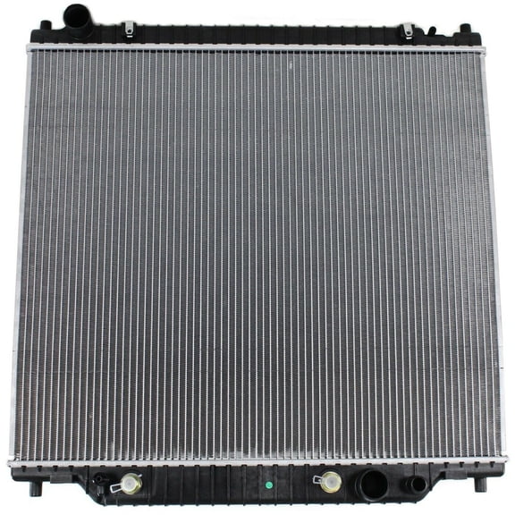 DAMAIJOY Radiator 2 Rows with Automatic Transmission Cooler for Ford for Excursion 00-05 for F250 SuperDuty 99-04 for F350 SuperDuty 99-04 for F450 SuperDuty 99-04 for F550 SuperDuty 99-04