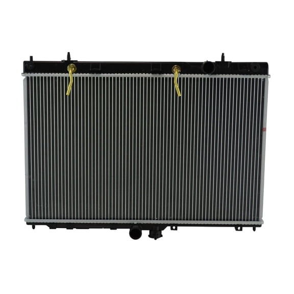 DAMAIJOY Radiator Assembly for Mitsubishi for Outlander 2.4L 2003-2006 Without Rad Cap Aluminum,Plastic 16.69 Height 1pc Top Center-Inlet Location Upper&Lower-Mounting Type