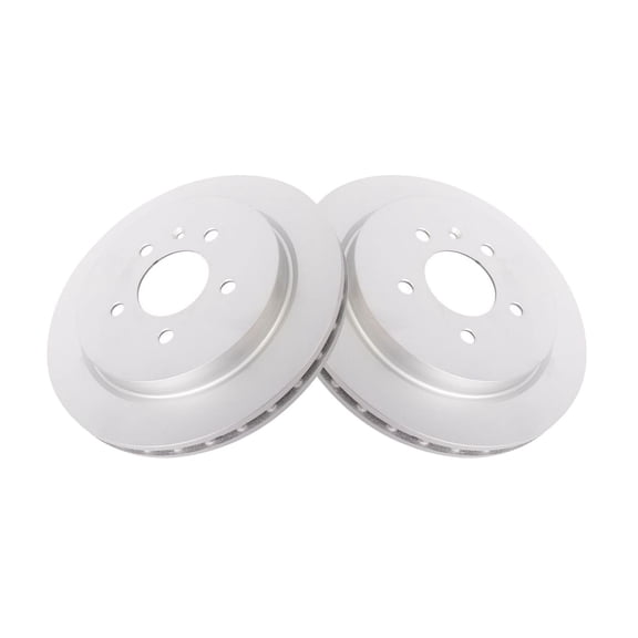 DAMAIJOY Rear Brake Rotor Set 2 Piece for Cadillac for CTS 3.2L 03-04 & 5.7L 04-05 & 3.6L 04-07 & 2.8L 05-07 & 6.0L 06-07 for STS 4.6L 05-10 & 3.6L 05-11 & 4.4L 06-09 3078495892