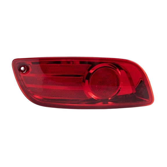 DAMAIJOY Rear Bumper Reflector Left Driver Side Red Lens for Hyundai for Santa Fe GLS/Limited/SE 2007-2009 321-2908L-US HY2830100