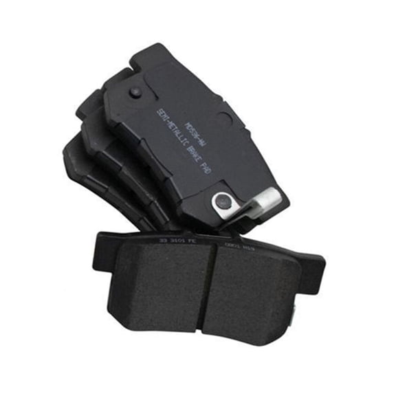 DAMAIJOY Rear Posi Metallic Brake Pad Set Semi-Metallic for CL 01-03 for CR-V 02-04 for Element 03-11 for Legend 91-95 for Oasis 96-99 for Odyssey 95-98 for RDX 07-12 for RL 96-98 for TL 99-08