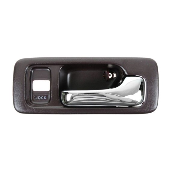 DAMAIJOY Red Inside Interior Handle Front Right Passenger for Honda for Accord 1990-1993 4 Door Burgundy Plastic DHA49338