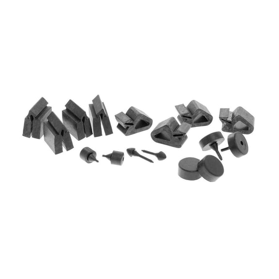 DAMAIJOY Rubber Bumper Kit Hardtop Cnvt Left Right Front Rear for Chevy for Bel Air Base 1963-1964 for Biscayne Base 1963-1964 for Impala Base 1963-1964