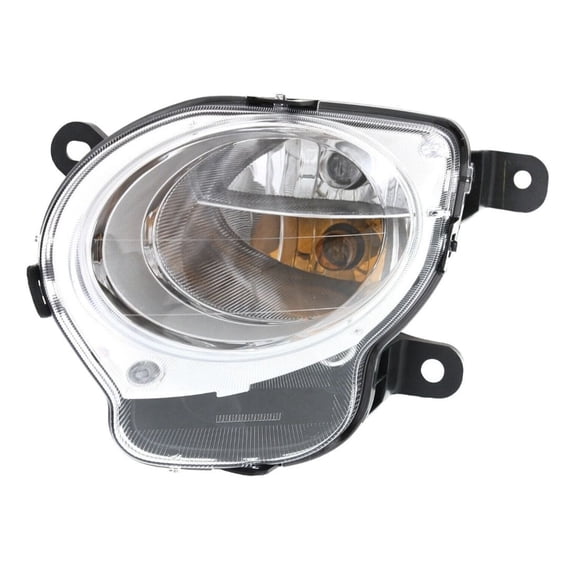 DAMAIJOY Signal Light Driver Side Clear Lens Turn Plastic Lens for Fiat 500 Sport 2012-2016 & c Lounge/c Pop 2012-2017 & Abarth/Lounge/Pop 2012-2019 & 2013-2016 & Abarth Cabrio 2013-2017